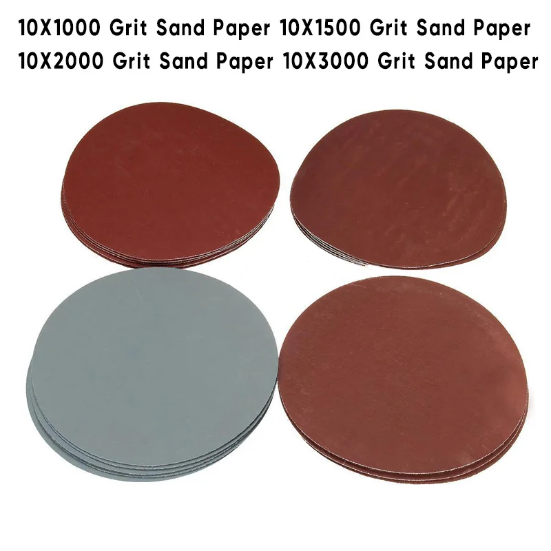 Grinding Sanding Discs Abrasive Tool 40pcs 1000 1500 2000 3000 Grit Polishing 125mm Car Set