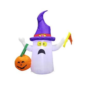 

5 FootHalloween Decorations Inflatable Ghost Pumpkin Outdoor Terror Scary Props Inflatable Toy Haunted House Supplies