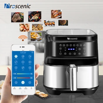 

Proscenic T21 Air fryer 5.5L Capacity Oilless Cooker for Roasting Health Fryer Pizza Cooker Smart Touch LCD