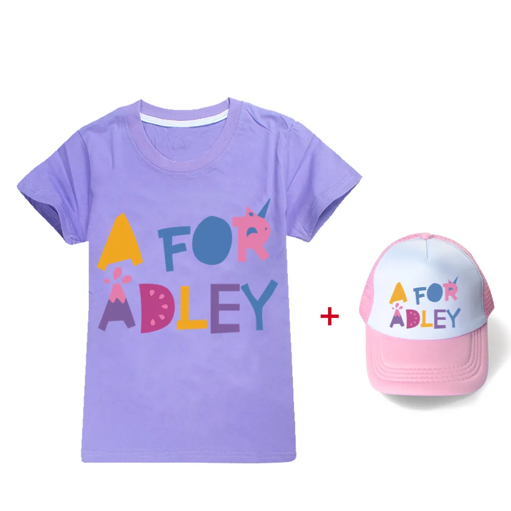 roblox t shirt Kids A for Adley 3D Printed T-shirt Summer Children Cartoon Anime T Shirt Toddler Baby Short Sleeves Tshirt & Baseball Cap Hat christian t shirts T-Shirts