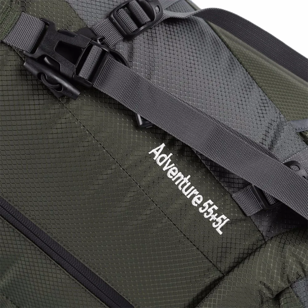 OUTAD 55L+ 5L на открытом воздухе Альпинизм, Охота Отдых на природе походный рюкзак