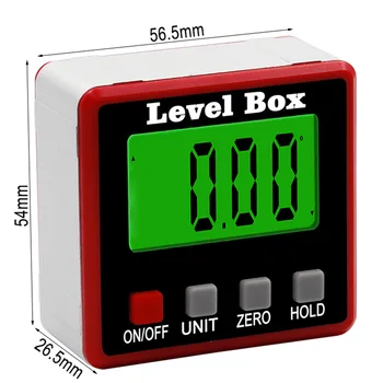

Tools Digital Level Box Precision Angle Finder Inclinometer Magnetic Base