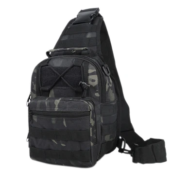 

Men's Oxford Chest Bag Crossbody Bag Shoulder Bag Small Backpack Casual Waist