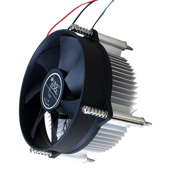 

3 Pin DC 12V CPU Cooling Cooler PC Ultra Silent Fan for Intel LGA775 VH99