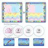 Coolplay Magic Water Drawing Mat Coloring Doodle Mat with Magic Pens Montessori Toys Painting Board Educational Toys for Kids 4
