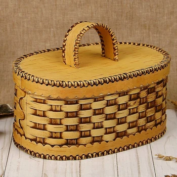 

Wicker bread box 25 × 17 × 21 cm, birch bark 2886967