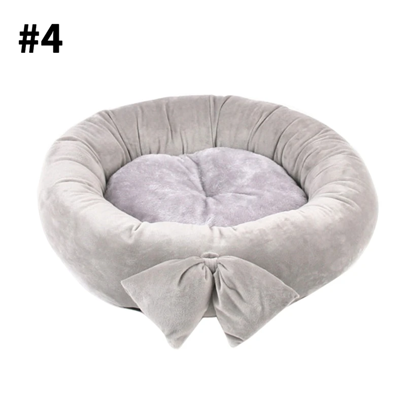 New Arrival Dog Bed Velvet Cat Bed Breathable Kitten Nest Comfort Cat Mat Warm Cat Sofa Pet Sleeping Bed Durable Pet House - Цвет: 4