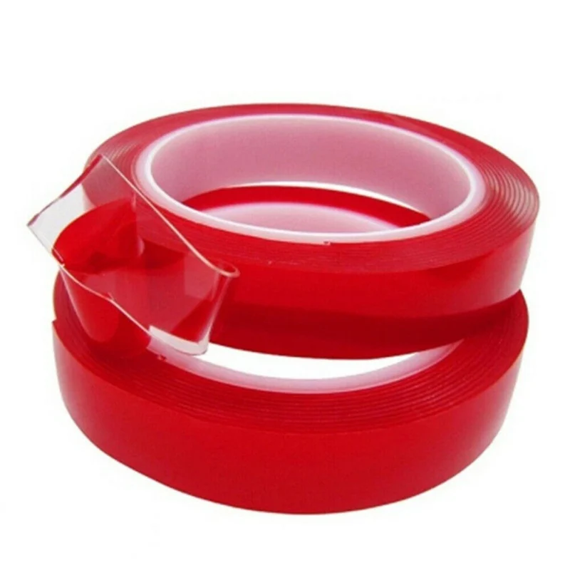 Двухсторонняя прозрачная акриловая пена высокопрочная клейкая лента длина