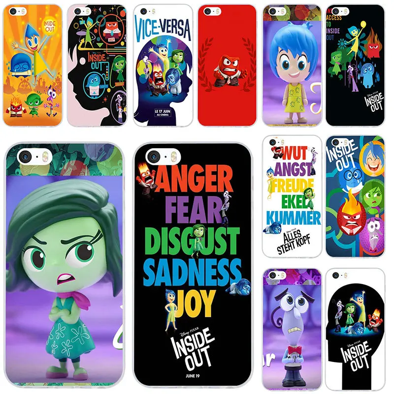 Case Cover Soft TPU Silicone Mobile Phone Cases for iphone 4 4s 5 5s se 5c 6 6s plus 7 7plus 8 8plus Shell Bags Inside Out | Мобильные