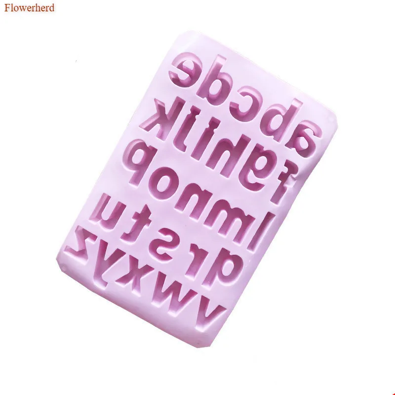 

Large Lowcase Letters Alphabet A-Z Silicone Mold Handmade Soap Mold Chocolate Biscuit Molds Plaster Mold Ice Mold Resin Mold