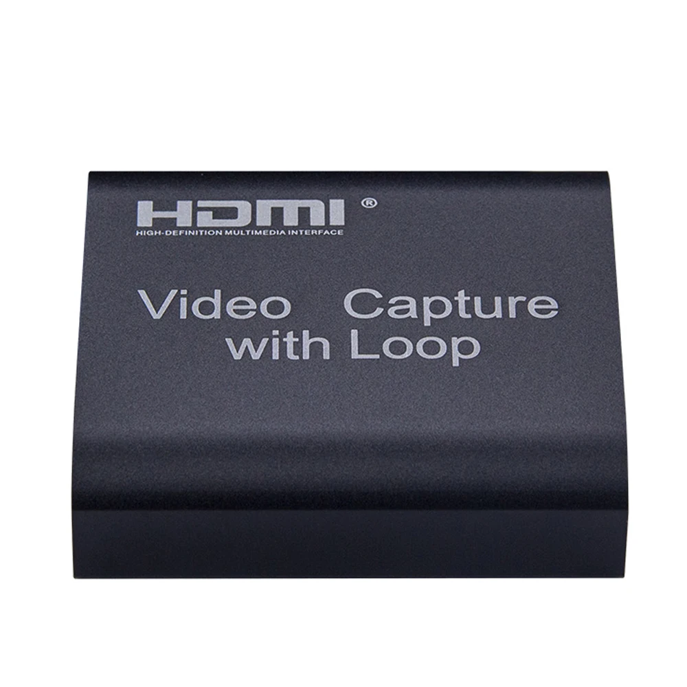 4K Вход 1080P выход HDM I USB карта захвата видео высокой четкости с циклом |