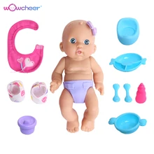 WOWCHEER 12 дюймов 30 см мягкие виниловые Детские куклы Reborn игрушки очаровательные дети ролевые игры игрушки для детей Обучающие Развивающие игрушки Boneca
