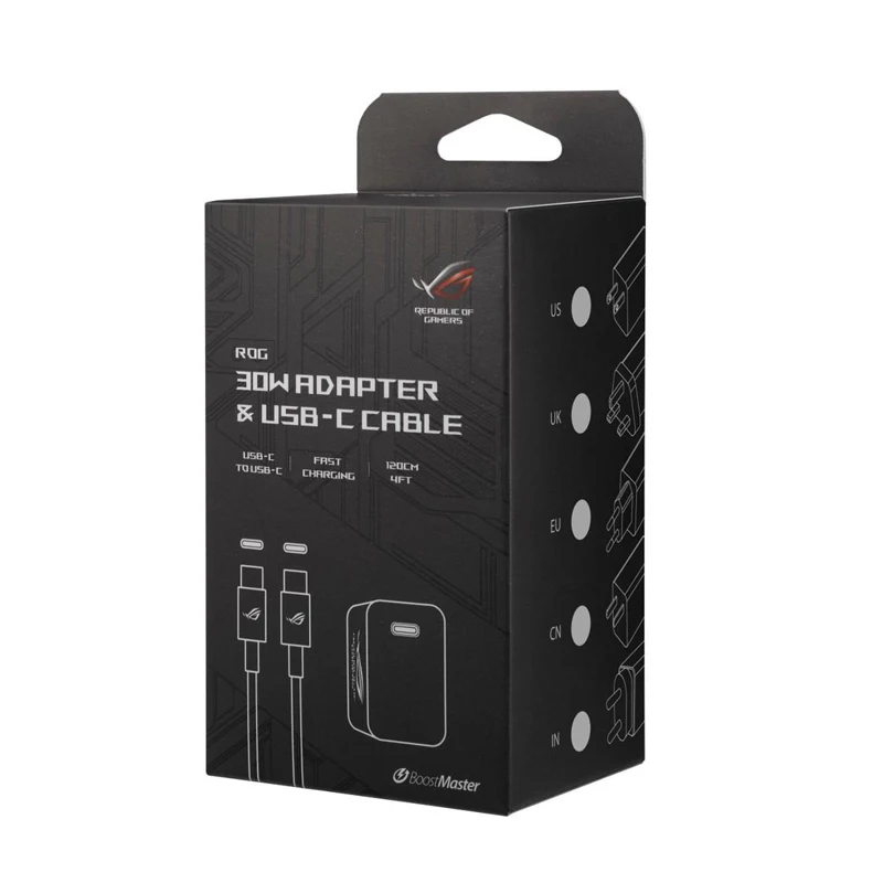 Original ROG Phone 30W Power Adapter USB-C Cable