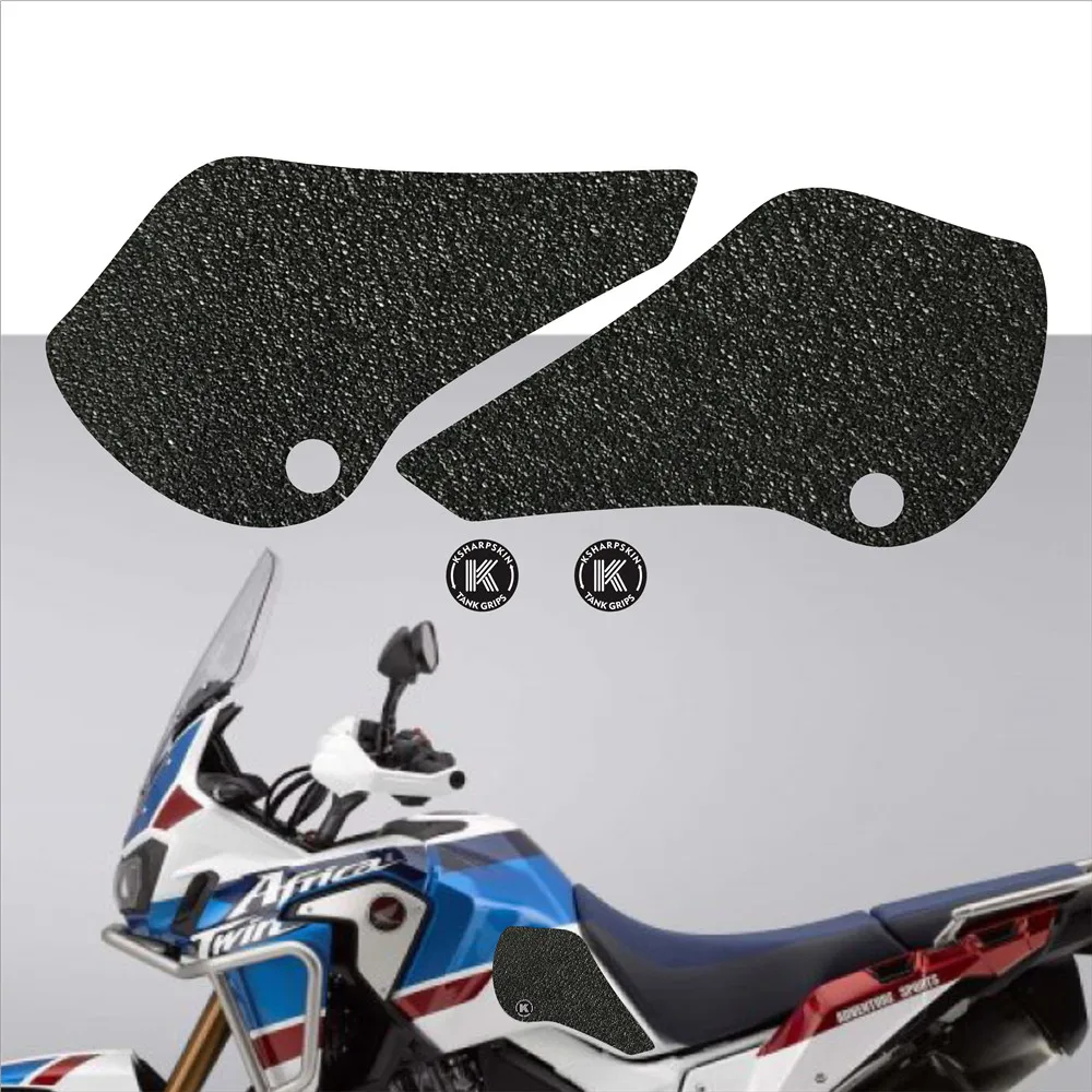 

Motorcycle tank grip fuel tank traction pad side knee grip protector KSHARPSKIN for HONDA 18 AFRICA TWIN ADVENTURE SPORT