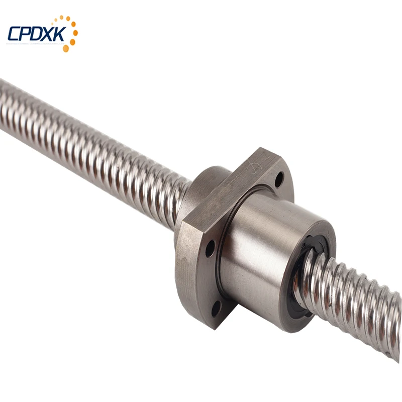 

Ballscrew SFE1616 SFE2020 SFE2525 SFE3232 SFE4040 - 400mm 500mm 600mm 800mm with ballscrew nut High speed screw for CNC kit
