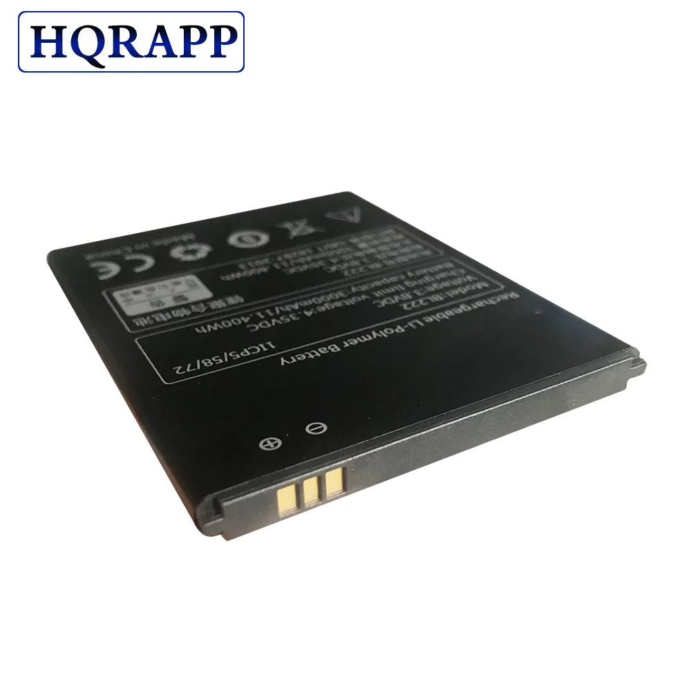 Высокое качество BL222 для lenovo S660 S668T S 660 668T 3000mAh 3,8 v 11.40Wh замена мобильного телефона литий-полимерная батарея