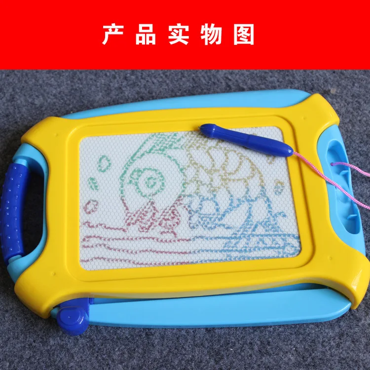

Color Magnetic Drawing Board Children Small Drawing Board Educational Early Childhood Toy Ylh453 Random Color Hair