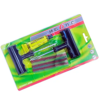

2020 Car Tire Repair Tool Tire Repair Kit Studding Tool Set Auto Bike Tubeless Tire Tyre Puncture Plug Garage Car Accessories