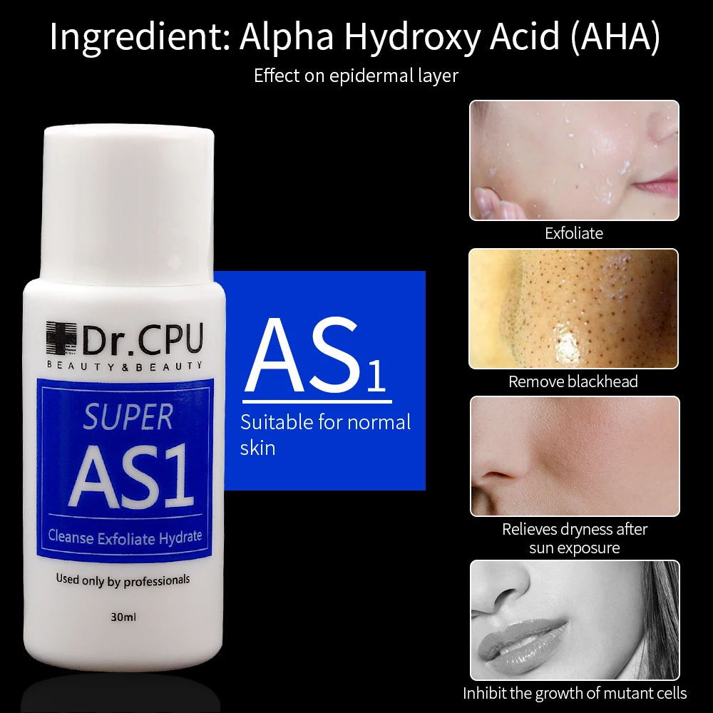 30ML High Concentrated Aqua Peeling Solution AS1 SA2 AO3 For Hydra