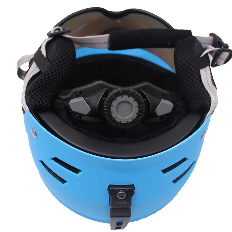 

Export Europe And America with Snow Goggles Integrally Molded Adult Children Snowfield Helmet Ski Helmet