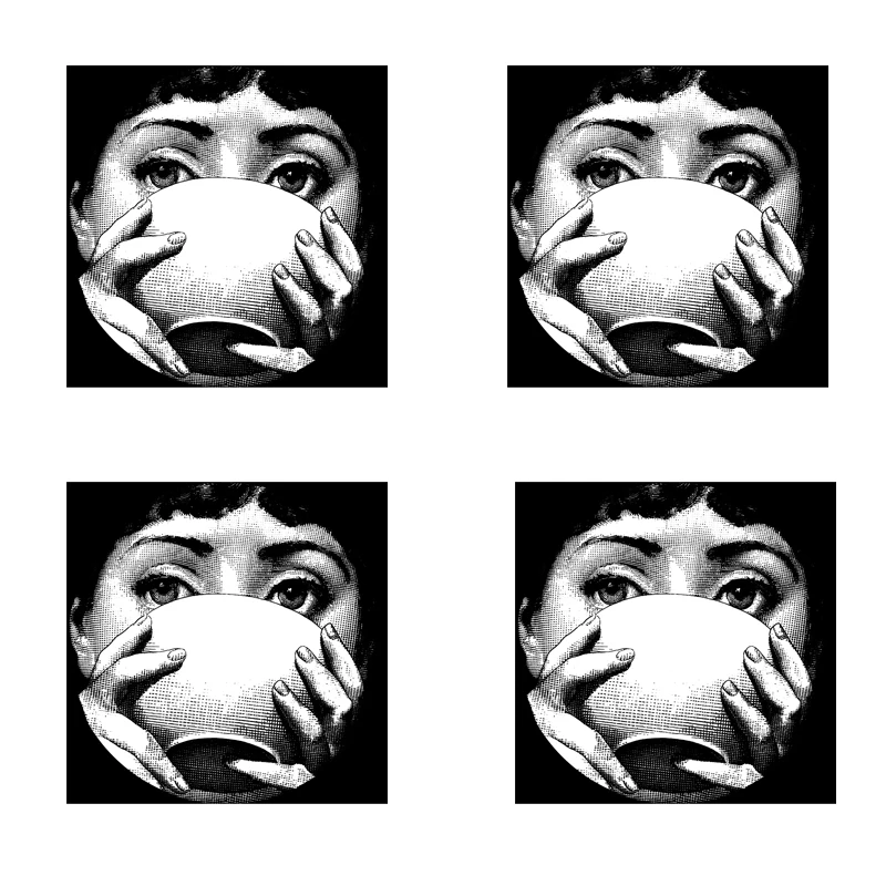 Fornasetti Coasters Insulation Mat Wooden Pad Coffee Coasters Classical Square Tea Coaster Artistic Cup Pads Gift for Friend - Цвет: 12