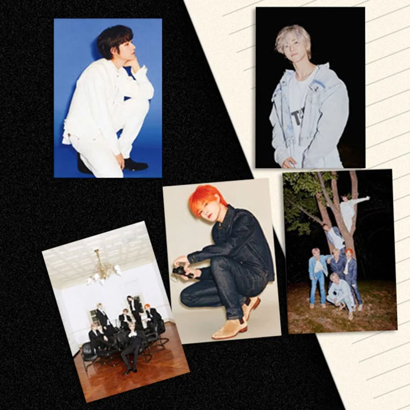 7 шт./компл. NCT127 NCT мечта ломо карты плакат самодельные бумажные фото карты вентиляторы коллекция подарков