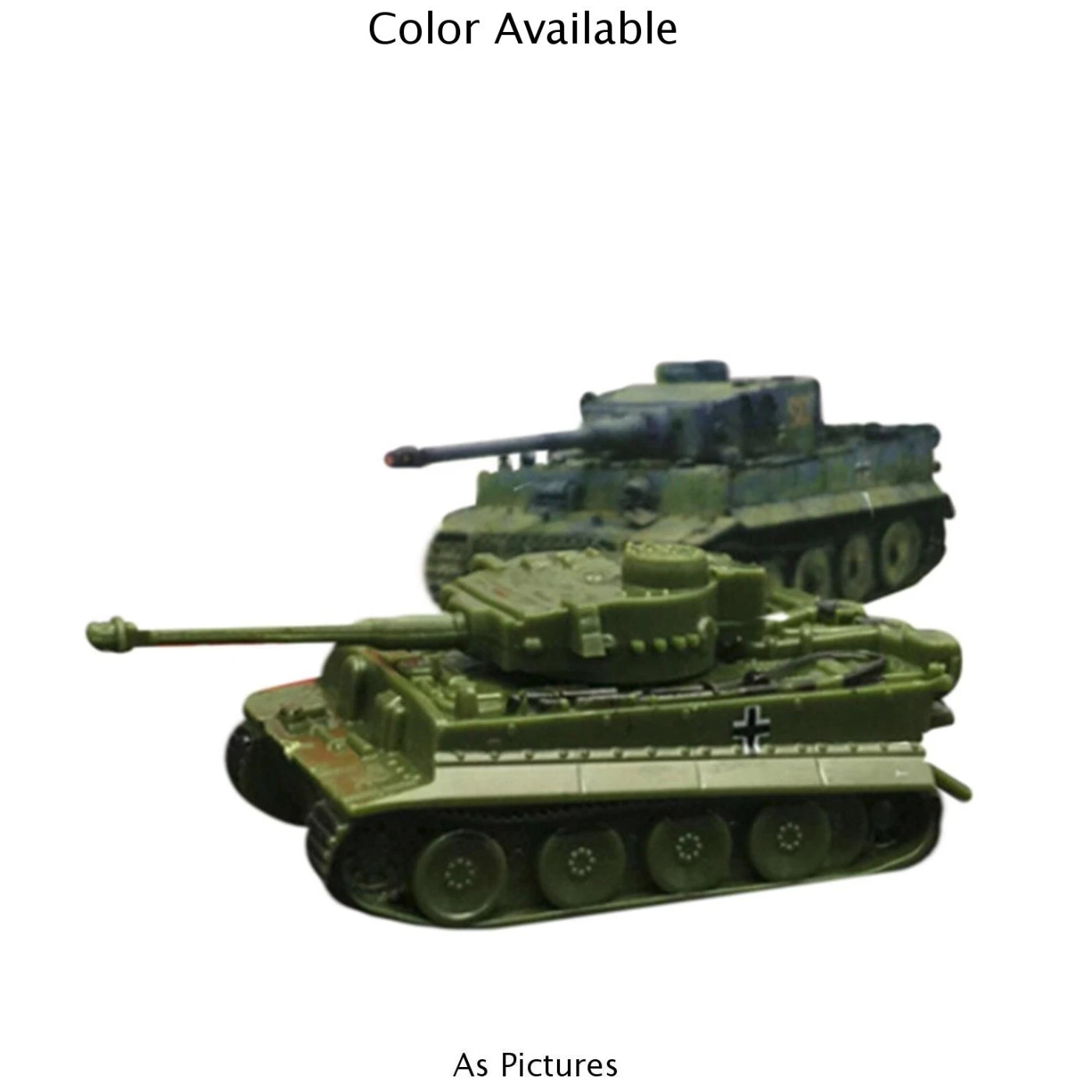4x MagiDeal 1/144 Немецкий тигр тяжелый танк модель игрушки для коллекции детская игрушка