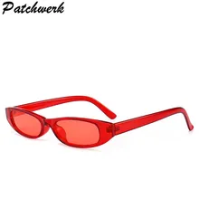 Сексуальные ретро прямоугольные Солнцезащитные очки женские маленькие черные белые винтажные Модные солнцезащитные очки красные женские брендовые дизайнерские