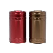 1 шт. Многофункциональный травяной табак металлический контейнер трава бутылка-Измельчитель коробка для таблеток бак для хранения табака