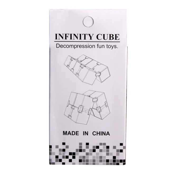 Creative Infinity Cube Mini Toy Finger  Relief Magic Cube Blocks Children Kids Funny Toys Best Birthday New Year Gift 6