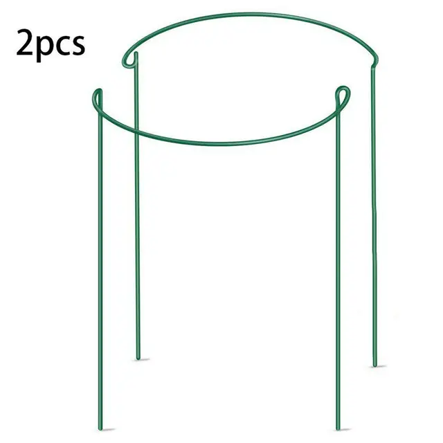 2Db Növényi Támogató Állványvirágok Gyűrű Félkerekű Fém Tartó Tétek Bonsai Kerti Szerszámok