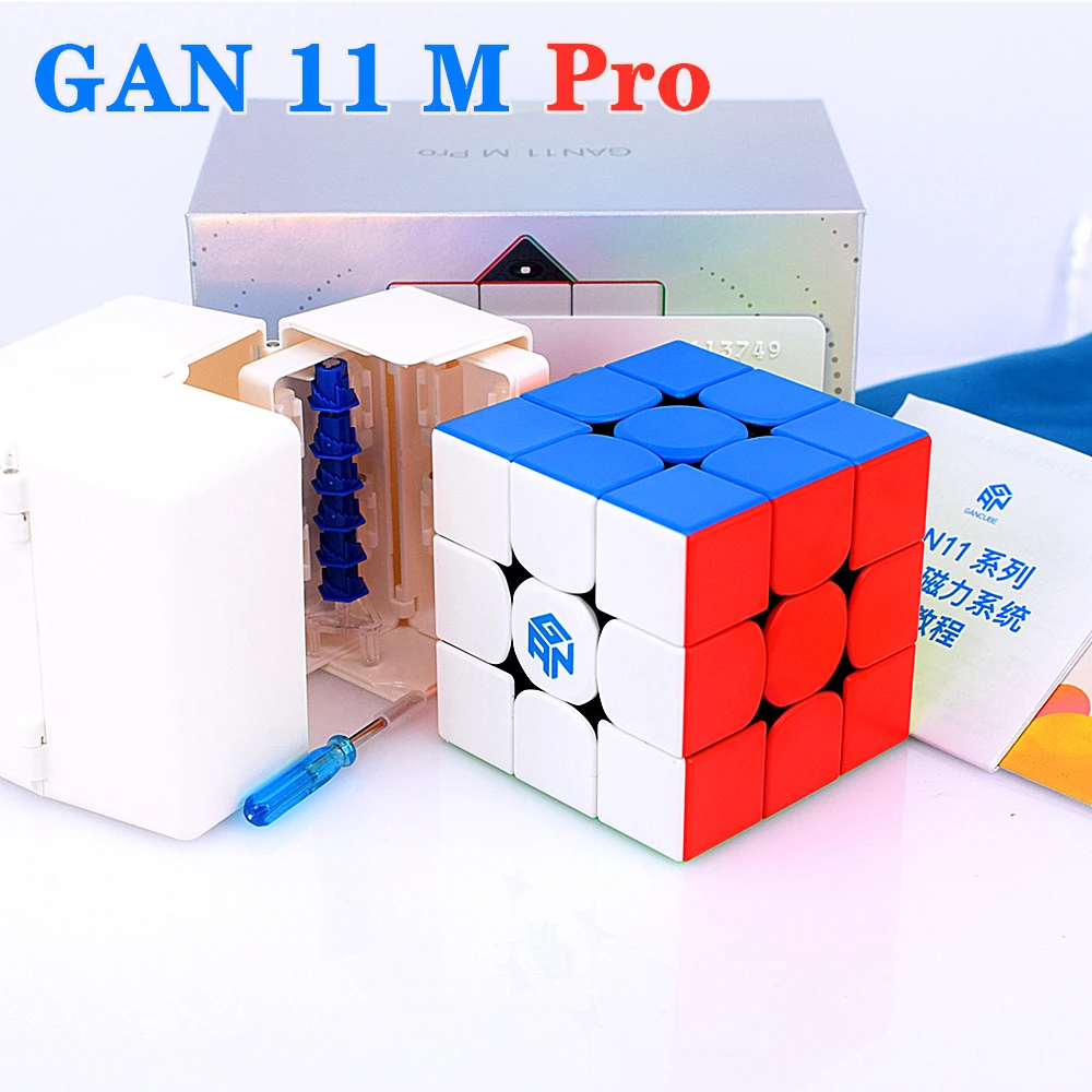 Куб GAN11 M Pro Магнитный 3x3x3 волшебный куб 3x3 скоростной GAN 11 Cubo magico Gans головоломка GAN11M