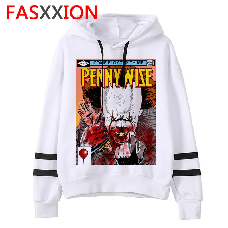 Pennywise толстовки Loser Lover для мужчин/женщин унисекс это фильм Толстовка смешной негабаритных уличная harajuku ulzzang Графический Мужской - Цвет: 1772