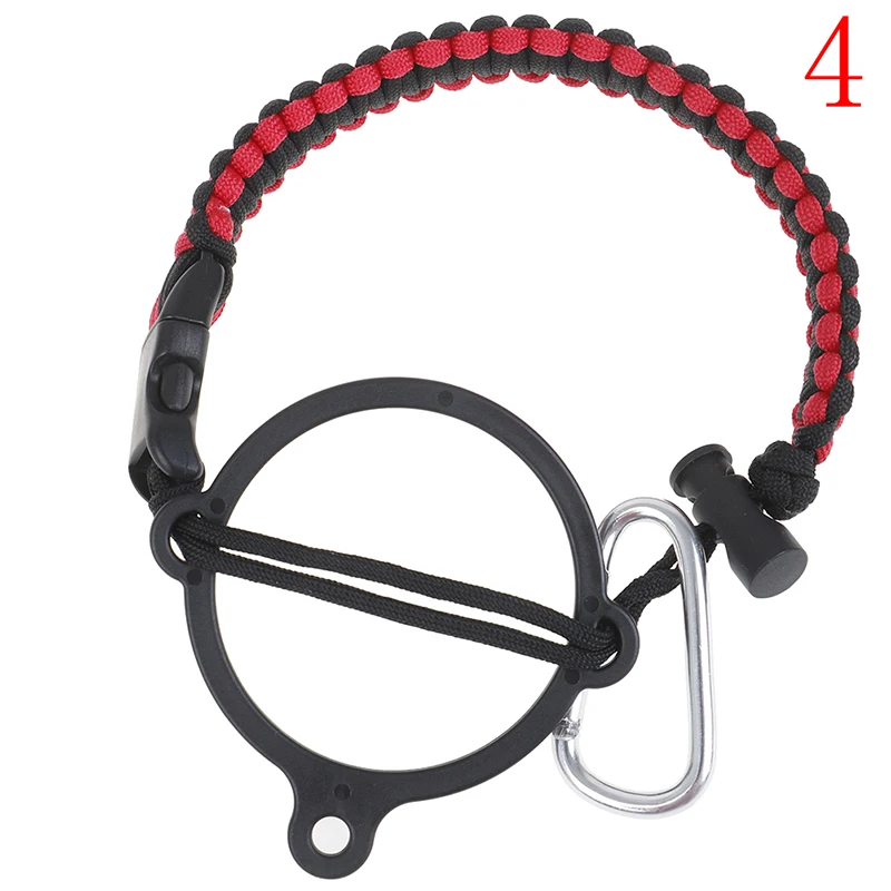 4 Регулируемый Paracord бутылка для воды ручка узкое место веревка Перевозчик выживания ремень безопасности кольцо для кемперов туристов Hiker - Цвет: 4