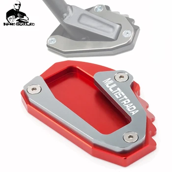 

Motorcycle Kickstand Foot Side Stand Extension Pad Support Plate For Ducati Multistrada 1260/S/SD-Air/Pikes Peak/GT 2017-2020
