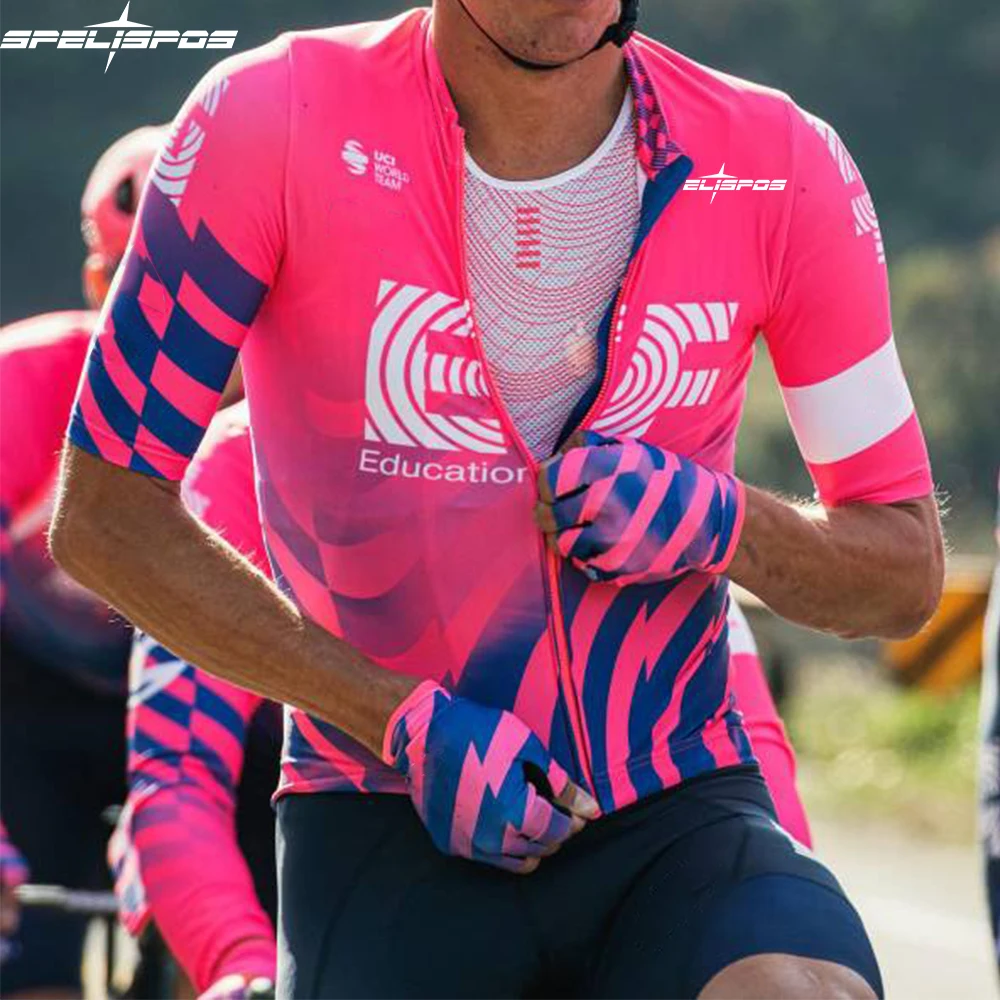 education first cycling jersey