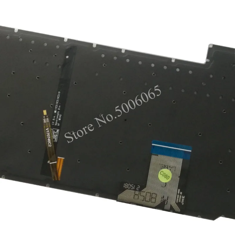 Новая американская, с задней подсветкой Клавиатура для ноутбука Asus TUF Gaming FX505 FX505GD FX505GE FX505GM FX86 клавиатура