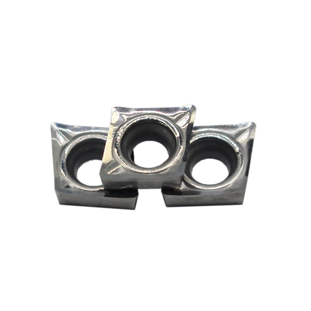 10pcs CCGT060204 AK H01 Cutters Hard Alloy Box-packed Cutter For CCGT21.51 CCMT0602 For Aluminum Copper CCGT 060204