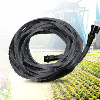 

High-Pressure Car Wash Garden Watering Water Pipe High Elastic Wear-Resistant Latex Material Retractable Water Pipe 50Ft