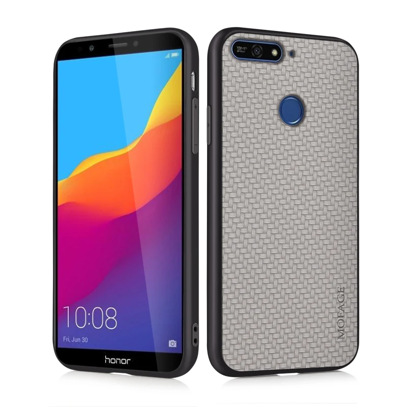 Чехол для Huawei Y6 Prime 2018 ATU-L31 ATU-L42 5 7 ''с закругленными краями бизнес-чехол на