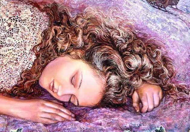

sleeping Beauty Dreaming Woman Cross Stitch Kits Top Quality Embroidery Needlework Sewing 14CT Unprinted DIY Handmade Art Decor