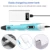 DEWANG 3D Pen for Kid 3D Printing Pen with USB RP800A 3D Pen PLA ABS Filament DIY Toy Birthday Gift Drawing Pen 3D Printing Pen