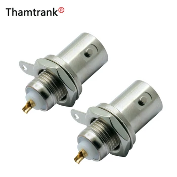 

1pc BNC Female Bulkhead BNC Female Nut Solder RF Connector Adapter Wire conector High quality