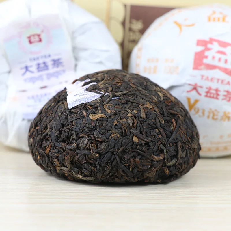 2018 Yr Dayi V93 Shu Pu erh Tea Menghai TAE TEA Ripe 100% гарантия качества|Чаедробильные машины| |