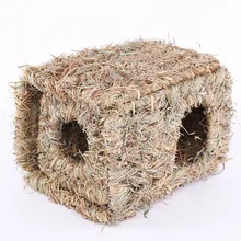 Морская свинья-кролик гнездо голландская морская свинка Тоторо свиная кожа соломенное гнездо теплая солома во многих областях