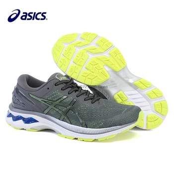 

Asics GEL-KAYANO 27 generation stable cushioning shock absorption running shoes gray white green size 40.5-45
