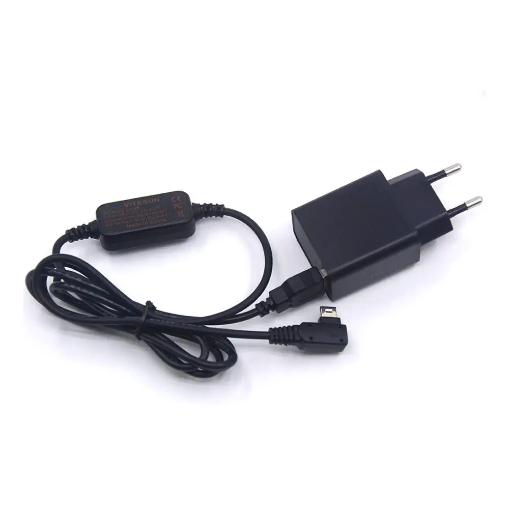 Ac-Pw10Am Cavo Di Alimentazione Adattatore Usb 8V Plus Caricatore Rapido Qc 3.0 Per Sony A77 Ii A99 A100 A200 A290 A330 A380 A390 A450 A500 A700
