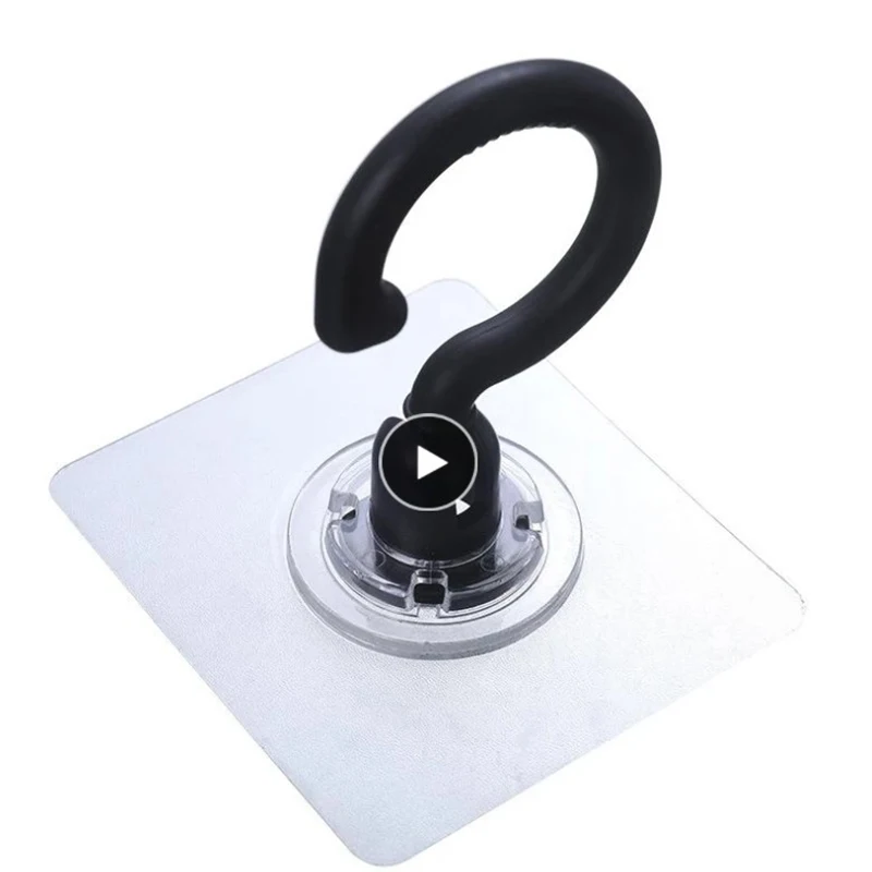 1PC 360 Degrees Rotated Kitchen Bathroom Hooks Self Adhesive Home Wall Door Hook Handbag Clothes Ties Bag Hanger Hanging Rack | Дом и сад