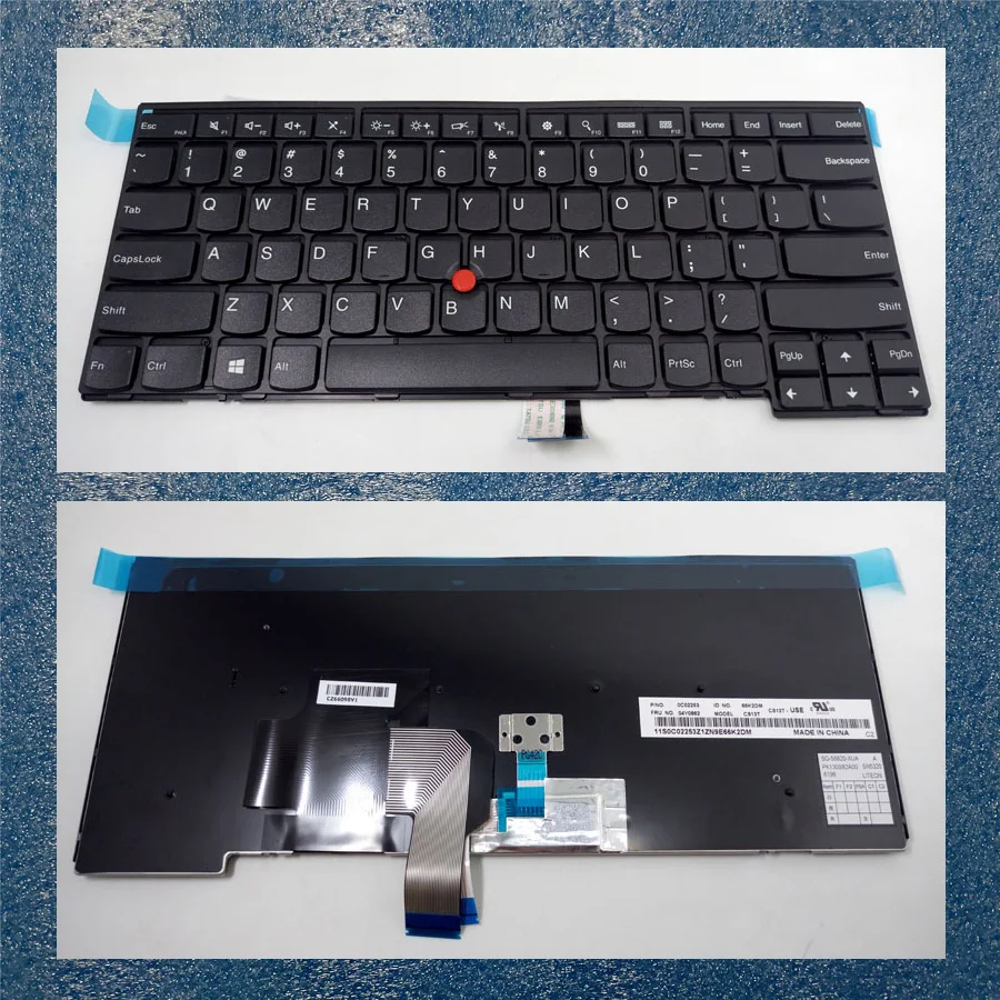 Для lenovo ThinkPad Edge E431 E440 Клавиатура США Английский 04Y2763 04Y2726