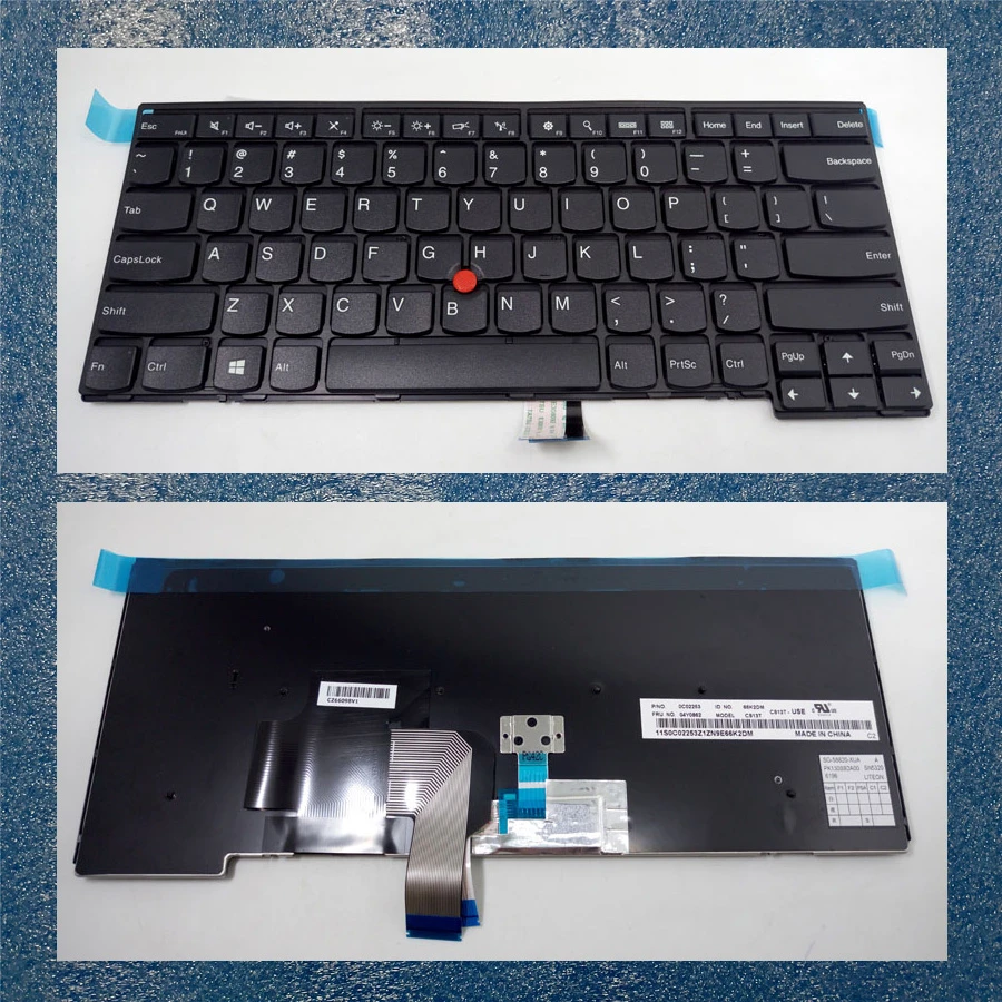 New Original For Lenovo Thinkpad Edge E431 E440 Keyboard Us English 04y2763 04y2726 Lenovo E431 Original Newlenovo E440 Aliexpress